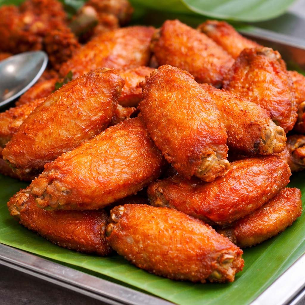 ปีกไก่ทอดน้ำปลา