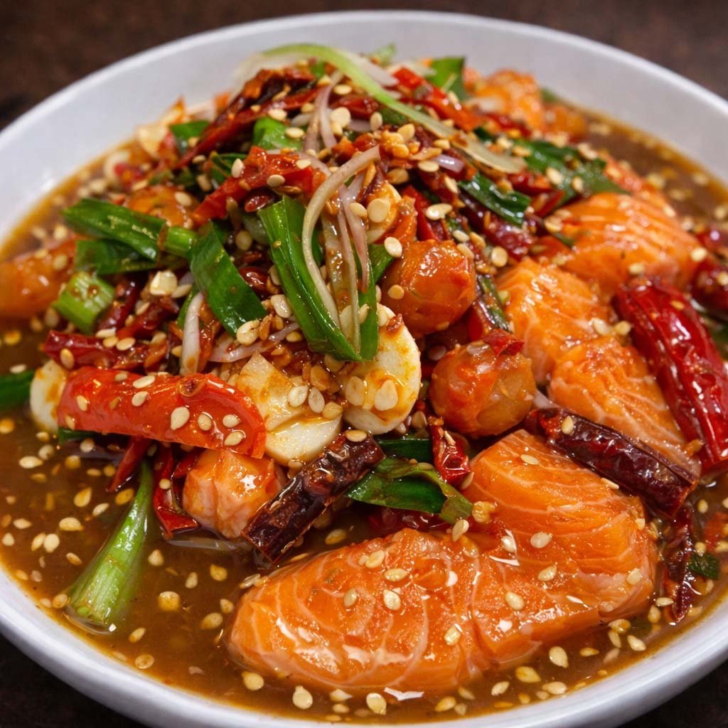 ตำแซลม่อน