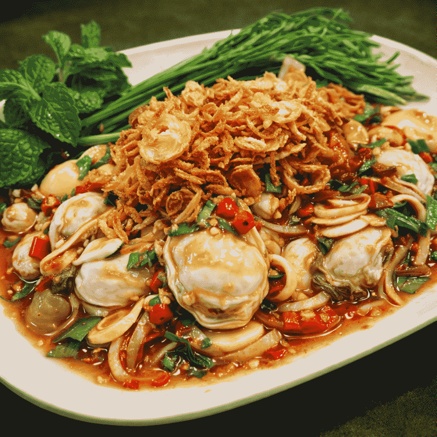 ยำหอยนางรม