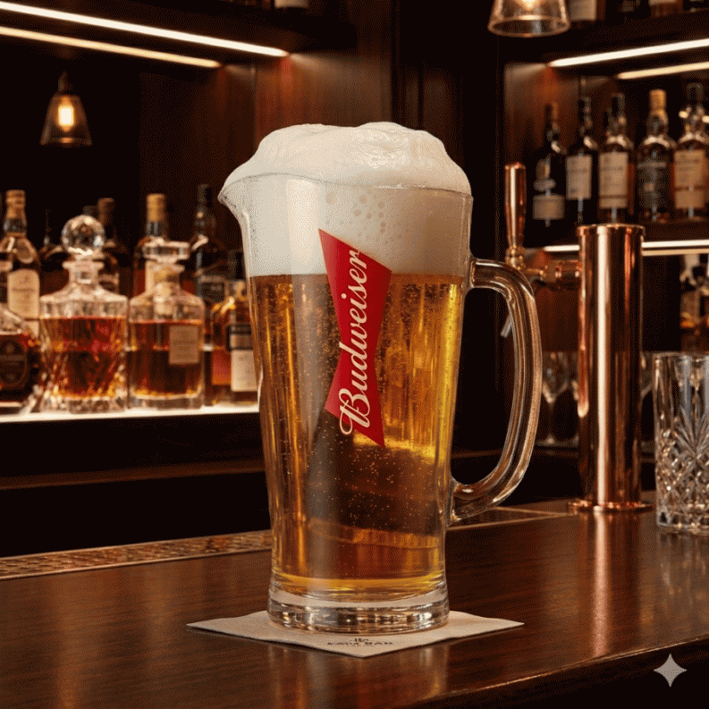Budwiser pitcher